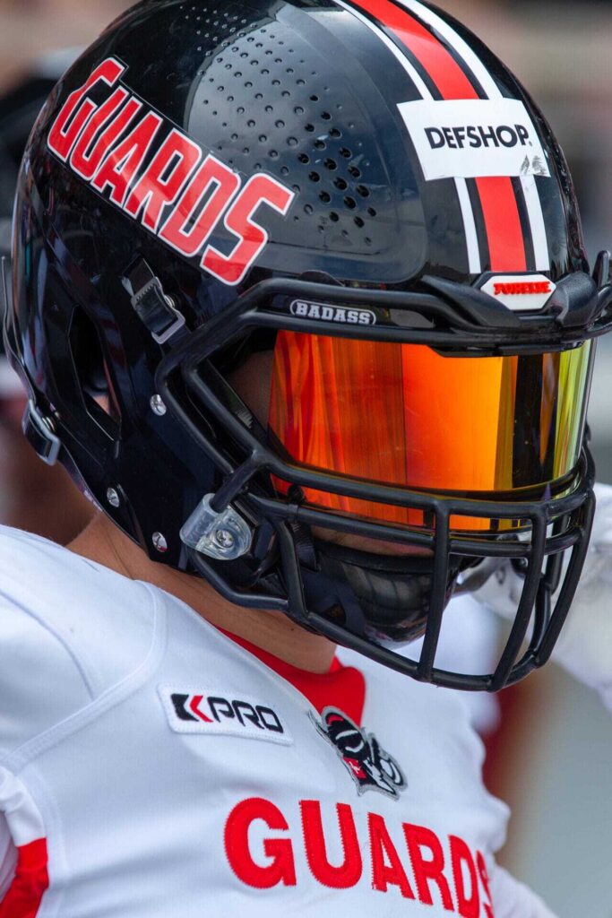 Helvetic Guards close-up