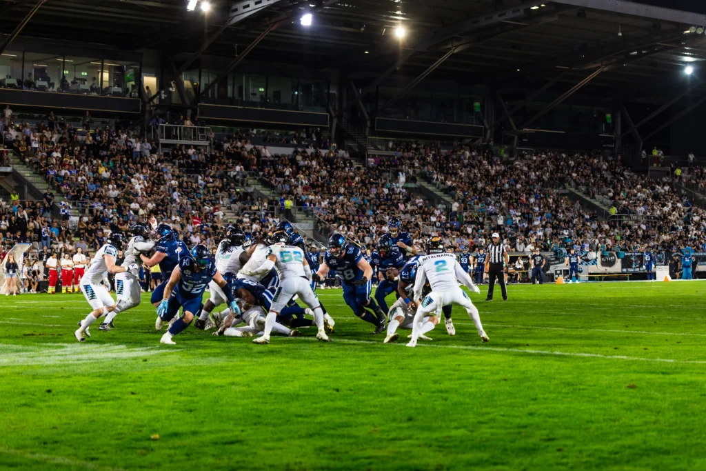 Munich Ravens vs Nordic Storm, American Football, European Football Alliance, Championship Game, 2026, 29.08.2026, Foto: PFA/Rico Doninelli